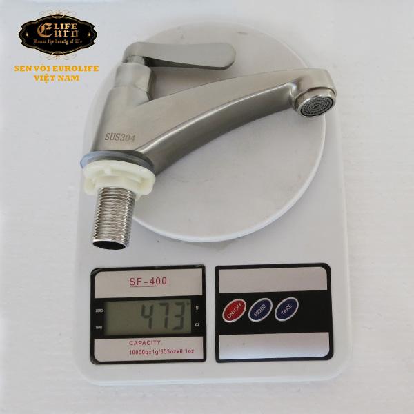 Vòi Lavabo lạnh Inox SUS 304 Eurolife EL-122 -119.jpg