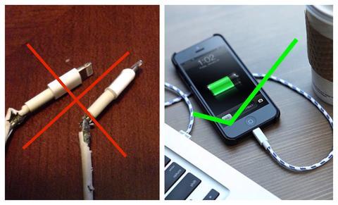 iPhone braidedlightning cable -laava.com