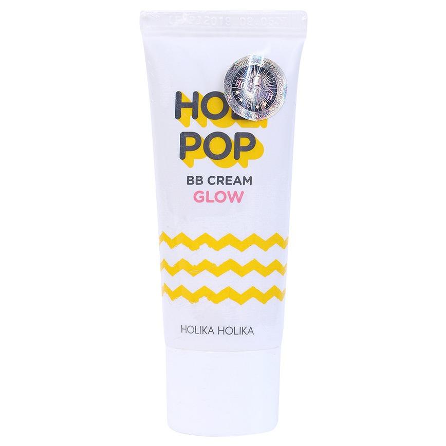 [Hcm]Kem Trang Điểm Bb Cho Da Thường & Da Hỗn Hợp Holika Holika Holi Pop Bb Cream #03 Glow Spf30/Pa++