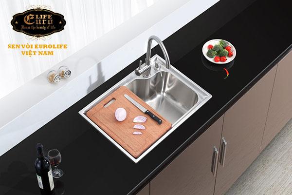 Chậu rửa chén Inox 1 hộc Eurolife EL-C6-41.jpg