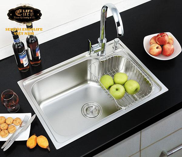 Chậu rửa chén Inox 1 hộc Eurolife EL-C6-17.jpg