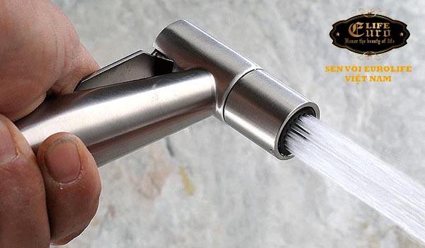 Bộ tay xịt vệ sinh Inox SUS 304 Eurolife EL-X05 -4.jpg