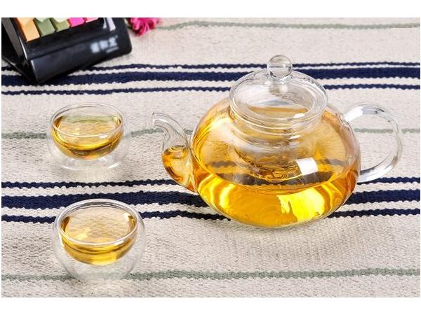 Bộ ấm chén pha trà thủy tinh, Bộ ấm chén thủy tinh chịu nhiệt, Bộ ấm trà thủy tinh, Ấm chén thủy tinh