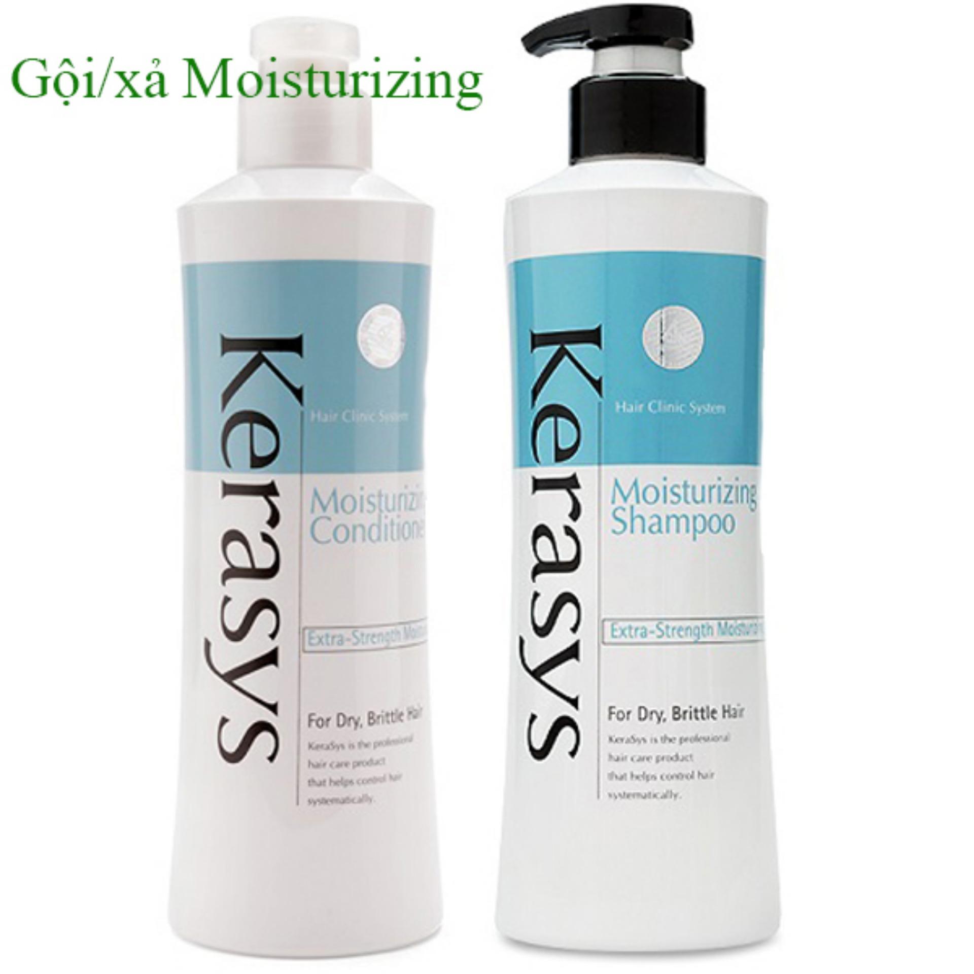 Dầu Gội/Xả Kerasys Moisturizing Cân Bằng Độ Ẩm Hàn Quốc 600Ml