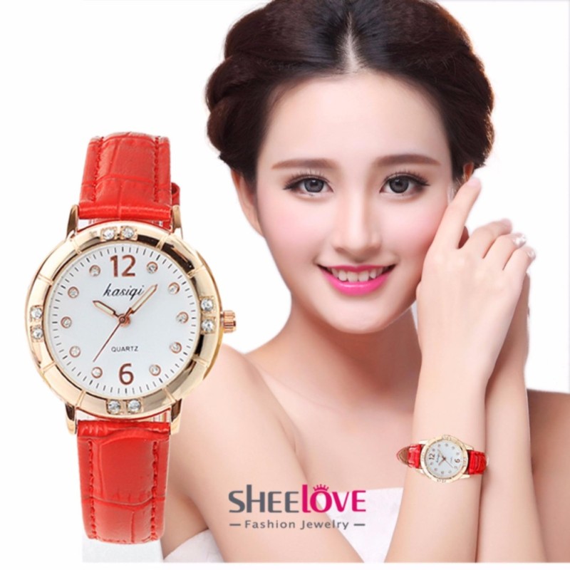 Đồng hồ nữ thời trang dây da cao cấp Hàn Quốc WH-0069 bán chạy