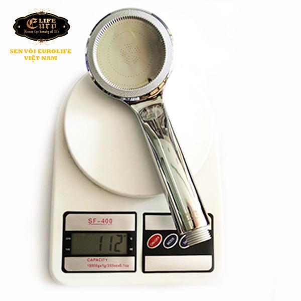 Bộ tay dây sen siêu tăng áp 1 chế độ nước chảy Eurolife EL-105SH-32.jpg
