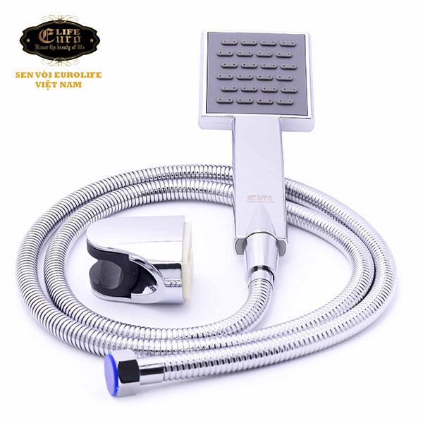 Bộ tay dây sen 1 chế độ nước chảy Eurolife EL-104SH.jpg