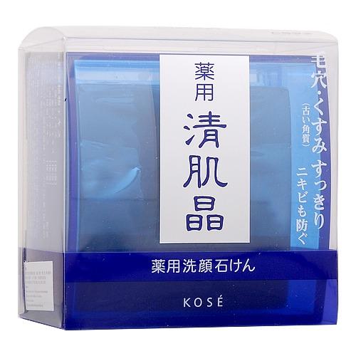 Xà Bông Rửa Mặt Kose Sekkisei Facial Essence Soap Trắng Da 120G - Nhật Bản