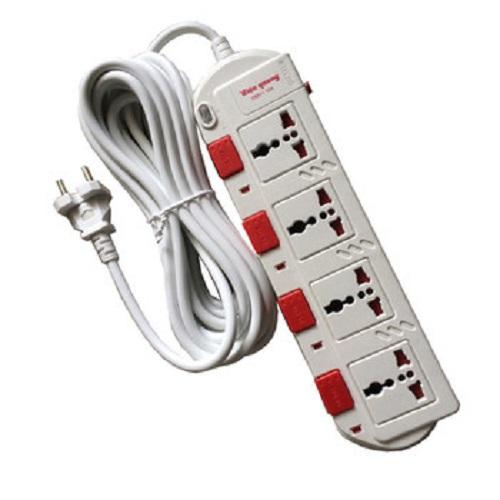 Ổ cắm 4 lỗ 4 công tắc 5M Điện Quang