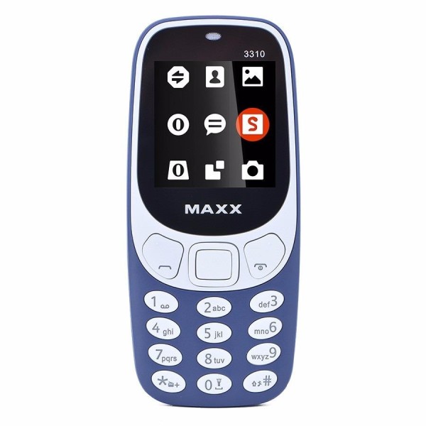 ĐTDĐ MAXX N3310 Classic 2 Sim ( Xanh Đen)