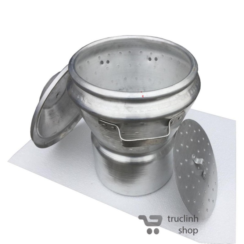 Nồi chõ nấu (đồ) xôi nhôm đúc đa năng TL ( loại nấu 3 kg gạo)