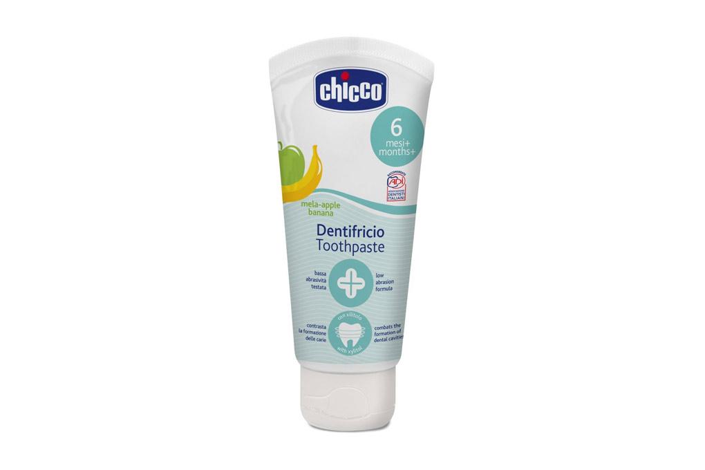 Kem đánh răng hương chuối, táo Chicco 50ml.jpg