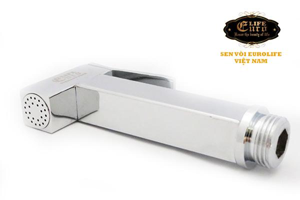 Bộ tay xịt vệ sinh bằng đồng Eurolife EL-X03-1.jpg
