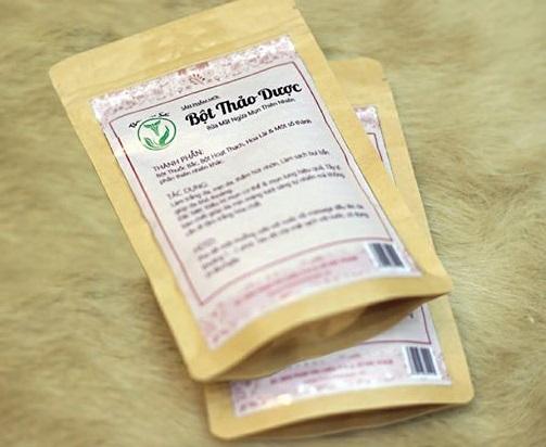 [HCM]Bột thảo dược rửa mặt Thiên Mộc Sắc (CỰC CHẠY) (Giá tốt)