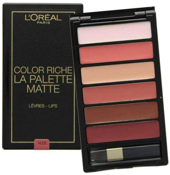 Bảng màu môi Color Riche La Palette Matte Lip Palette Nude 6g
