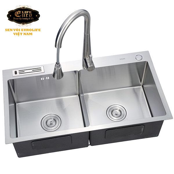 Chậu Handmade Inox SUS 304 Eurolife EL-C21-125.jpg