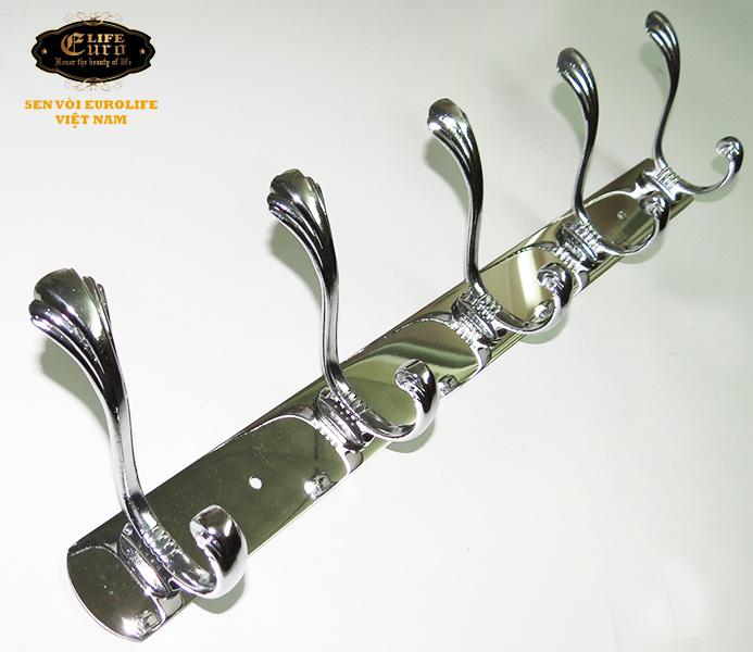 Móc treo áo 5 chấu hoa văn Inox Eurolife EL-M2 -1.jpg