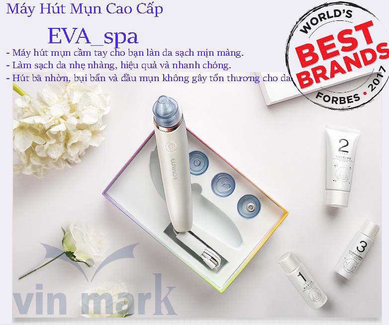 may rua mat hut mun Máy Hút mụn cao cấp EVA -S1268 chuyên gia trị mụn hiệu quả không để lại vết thâm cho bạn làn da trắng hồng rạng rỡ lỗi 1 đổi 1 trong 12 tháng