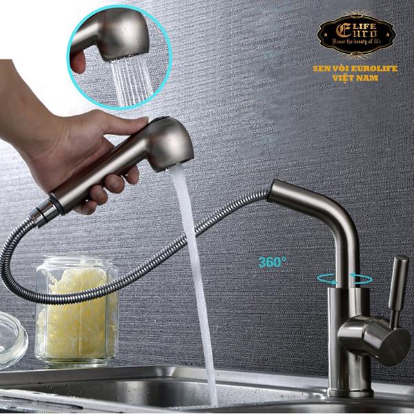 Vòi rửa chén nóng lạnh tay kéo Inox SUS 304 Eurolife EL-T010 -323.jpg