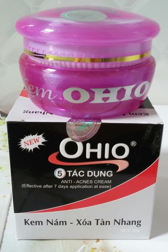 [Hcm]Kem Nám - Xóa Tàn Nhan 5 Tác Dụng Ohio 30G