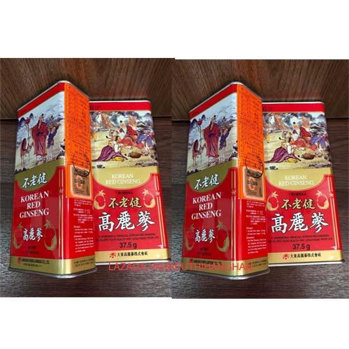 Hồng Sâm Củ Sấy Khô Hàn Quốc Deadong Cao Cấp 6 Tuổi 375 G - Rất Tốt Cho Thể Lực Não Bộ Trí Nhớ (2 Hộp)