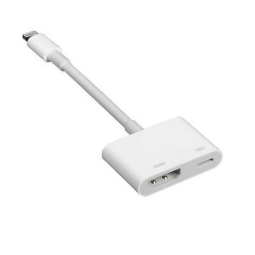 Cáp hdmi iPhone 5iPhone 678 cáp hdmi iPad MiniiPad 4iPad Air tích hợp cổng sạc nguồn giá hợp lý