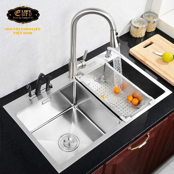Chậu Handmade Inox SUS 304 Eurolife EL-C21-1.jpg