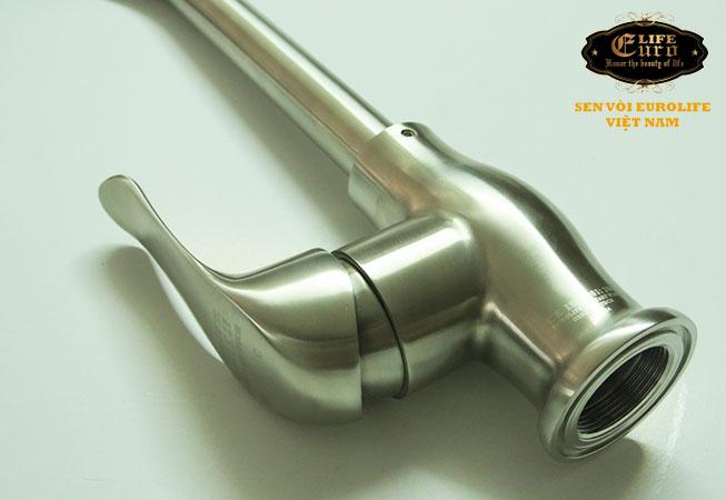 Vòi rửa chén nóng lạnh Inox SUS 304 Eurolife EL-T030 (Trắng vàng)-5.jpg
