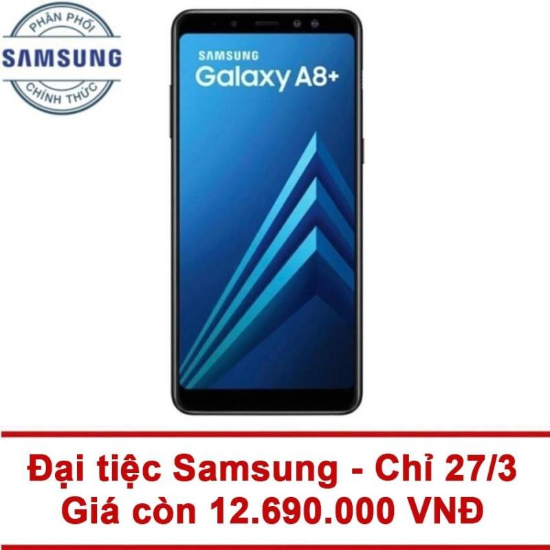 Samsung Galaxy A8+ 64Gb Ram 6Gb 6inch (Đen) - Hãng phân phối chính thức chính hãng