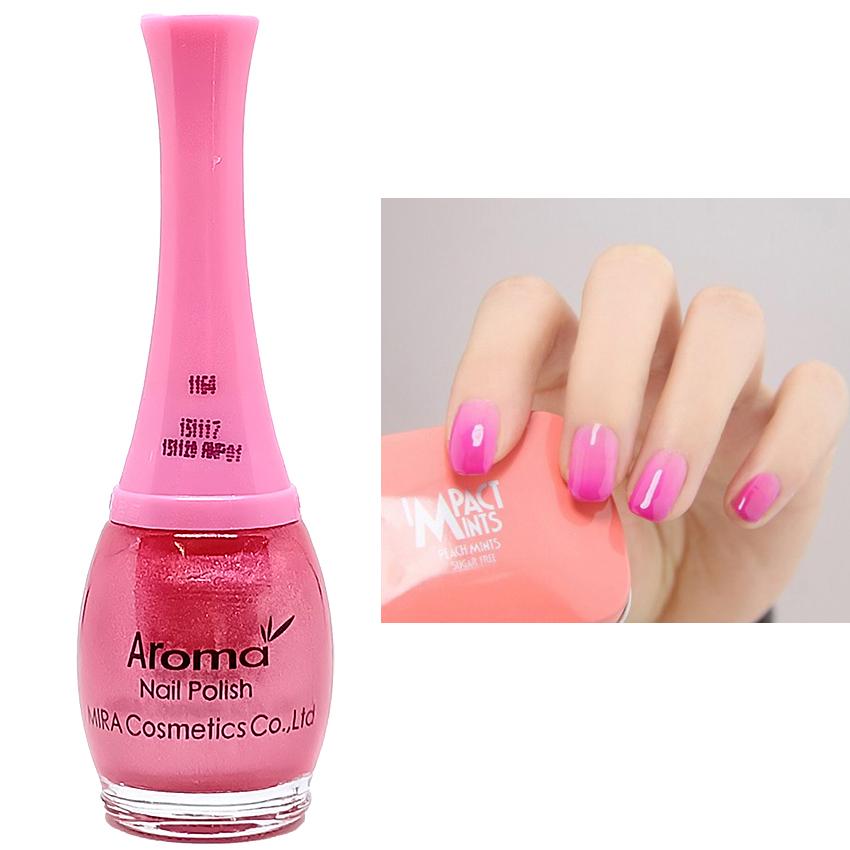 Sơn móng tay cực kỳ sang chảnh Aroma Nail Polish Cao cấp Hàn Quốc 12ml