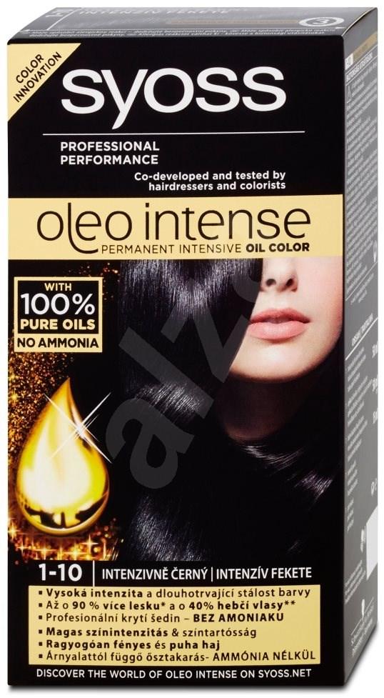 Thuốc Nhuộm Tóc (Đen) Nhập Khẩu Syoss Oleo Intense 1 - 10 Intense Black 50 Ml ( Đen)