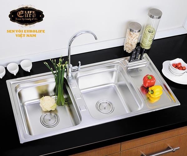 Chậu rửa chén Inox 2 hộc Eurolife EL-C7-12.jpg
