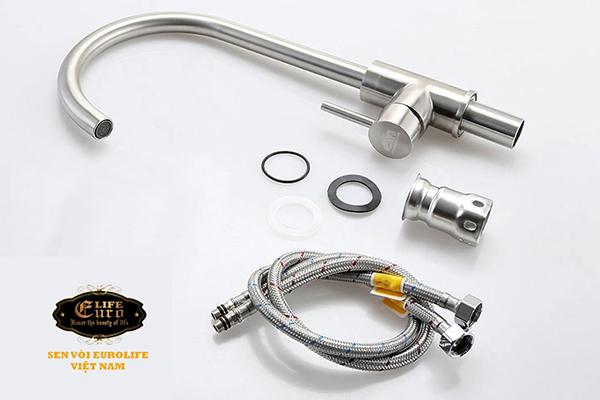 Vòi rửa chén nóng lạnh Inox SUS 304 Eurolife EL-T003-11.jpg