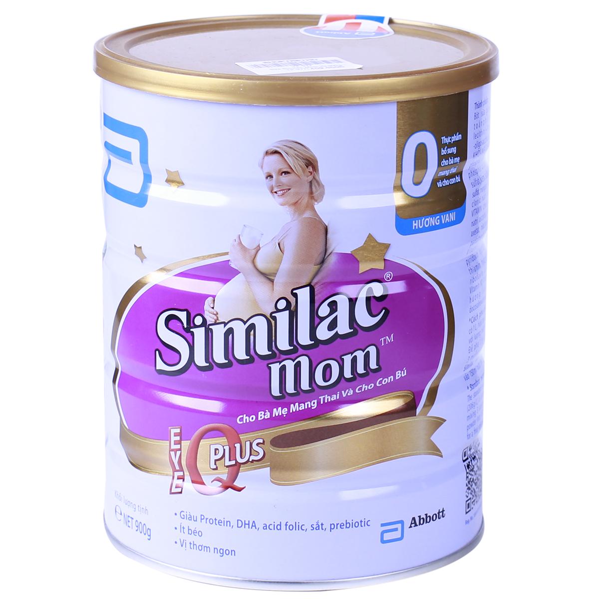 Sữa bột Abbott Similac Mom IQ Plus hương vani 900g.png