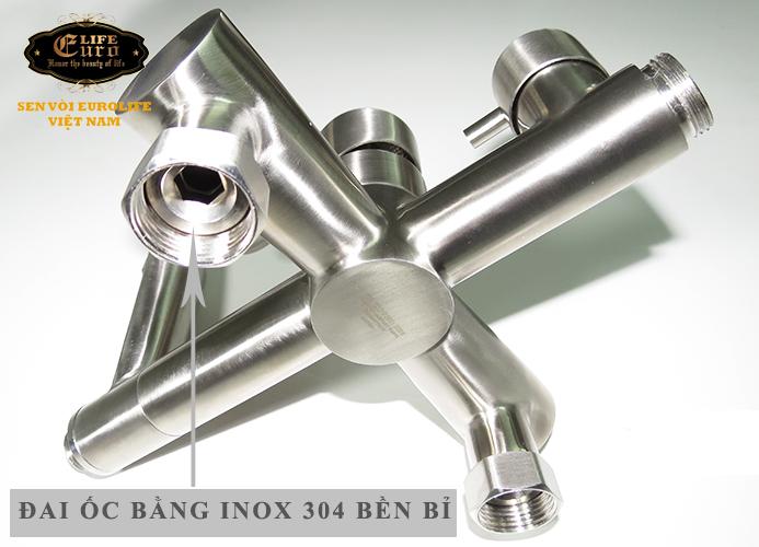 Bộ sen tắm đứng nóng lạnh Inox SUS 304 Eurolife EL-S917 (Trắng vàng)-9.jpg