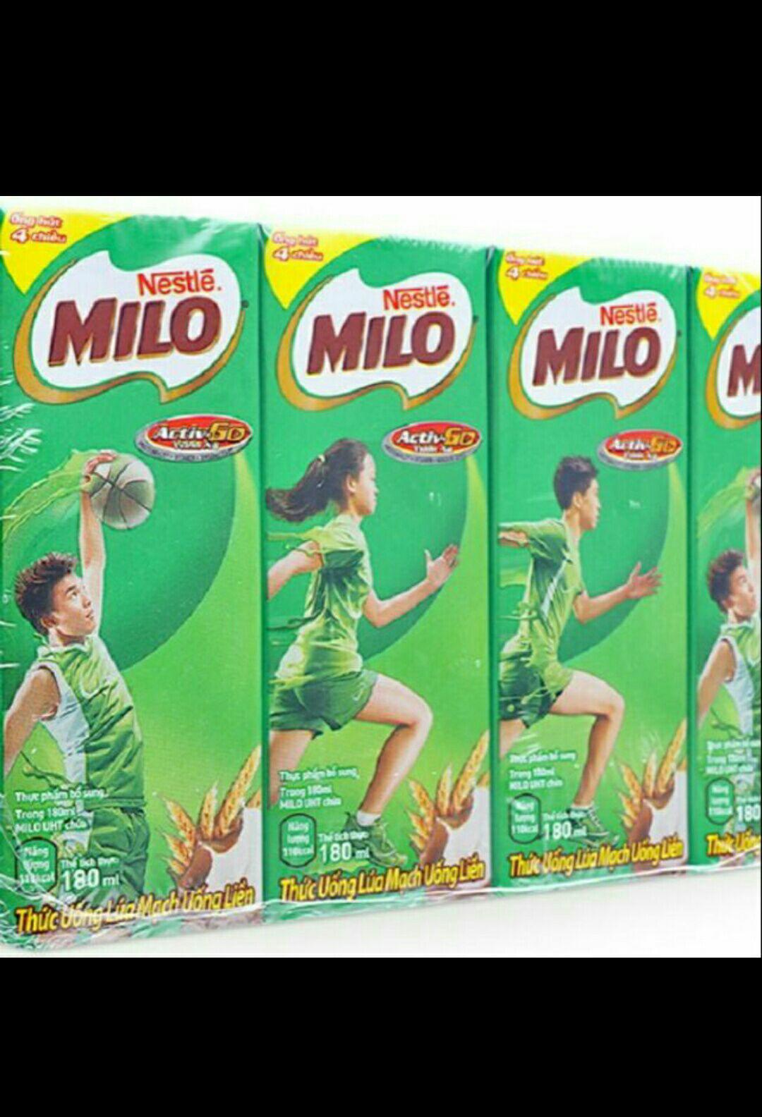 1 Thùng Sữa Milo Nestlé hộp 180ml