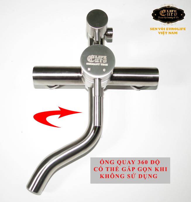 Bộ sen tắm đứng nóng lạnh Inox SUS 304 Eurolife EL-S918 (Trắng vàng)-11.jpg