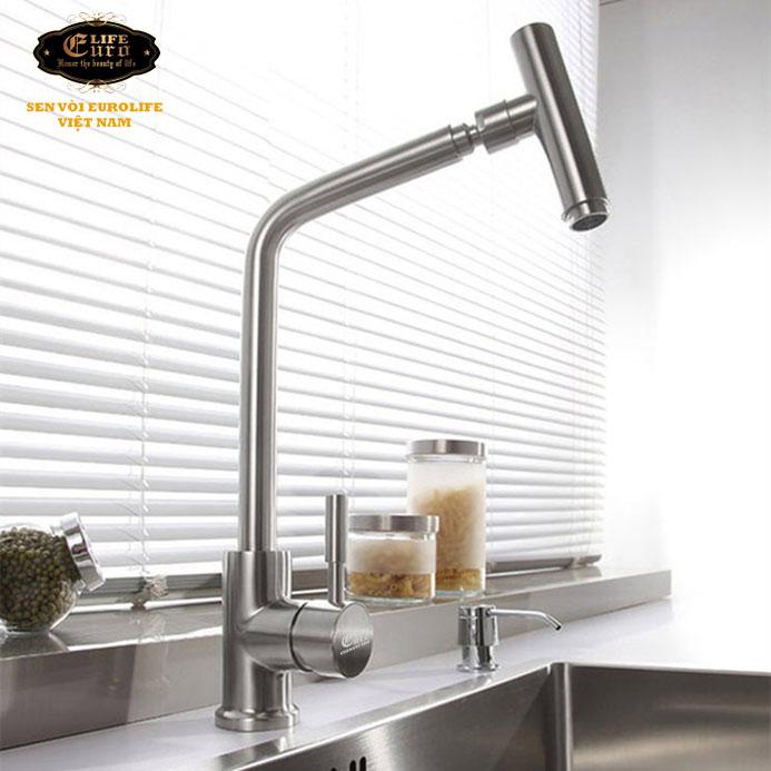 Vòi rửa chén nóng lạnh Inox SUS 304 Eurolife EL-T031-s2.jpg