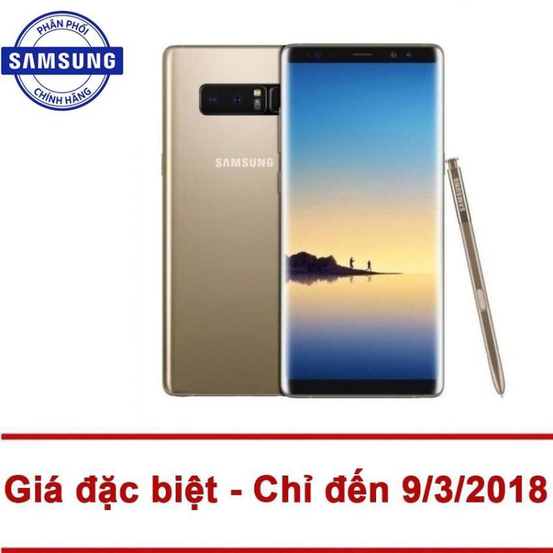 Samsung Galaxy Note 8 64GB RAM 6GB 6.3 inch (Vàng) - Hãng phân phối chính thức