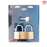 Bộ 2 khóa ABUS 75/60 CT thân đồng rộng 60mm dùng chung 5 chìa vi tính - MSOFT