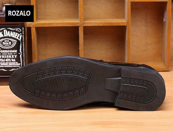 Giày tây nam Rozalo RMG8251B-Đen