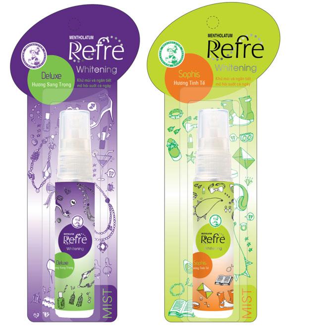 Refre Whitening (dạng xịt 30ml)