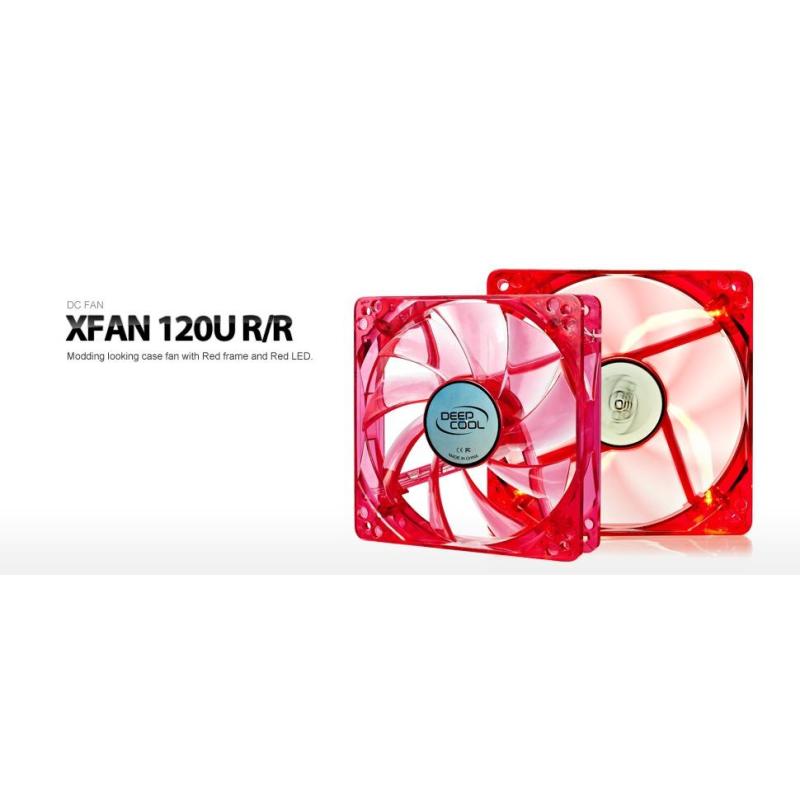 Bảng giá Fan Case Deepcool Xfan 120 R/R Led Đỏ Phong Vũ