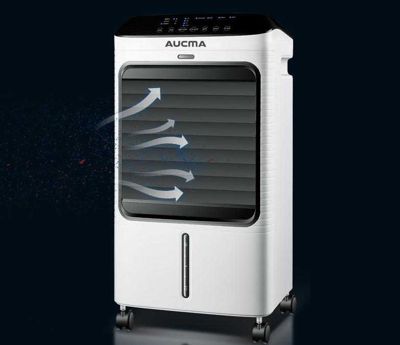 Quạt hơi nước đứng cao cấp Aucma Air Cooler làm mát không khí nhiệt độ - 3