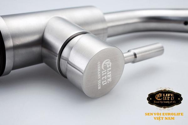 Vòi rửa chén nóng lạnh tay kéo Inox SUS 304 Eurolife EL-T010 -12.jpg