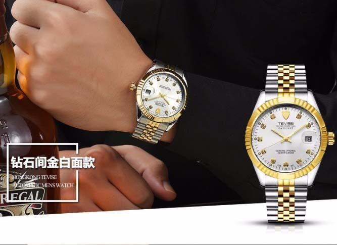 dong ho co Tevise 629 chinh hang