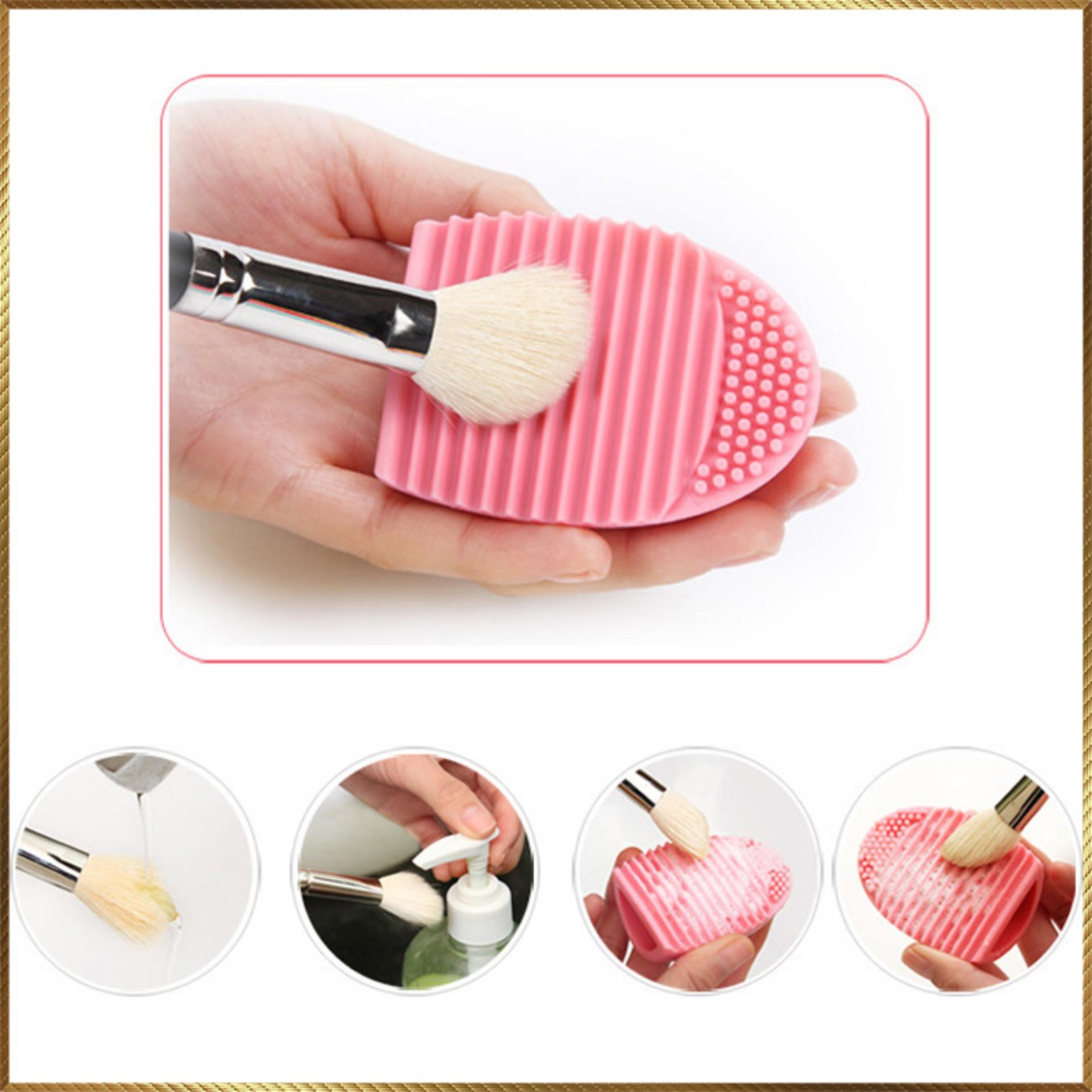 Dụng cụ vệ sinh cọ trang điểm silicone BE15