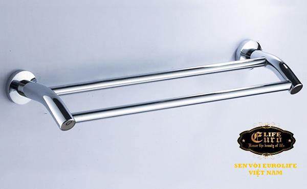 Máng treo khăn đôi cong Inox Eurolife EL-B2-10.jpg