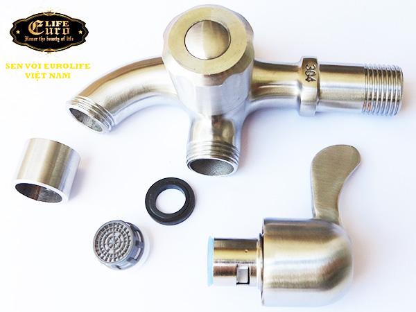 Củ sen lạnh Inox SUS 304 Eurolife EL-110-6.jpg