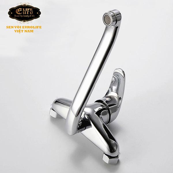 Vòi rửa chén âm tường nóng lạnh Eurolife EL-6004-.jpg